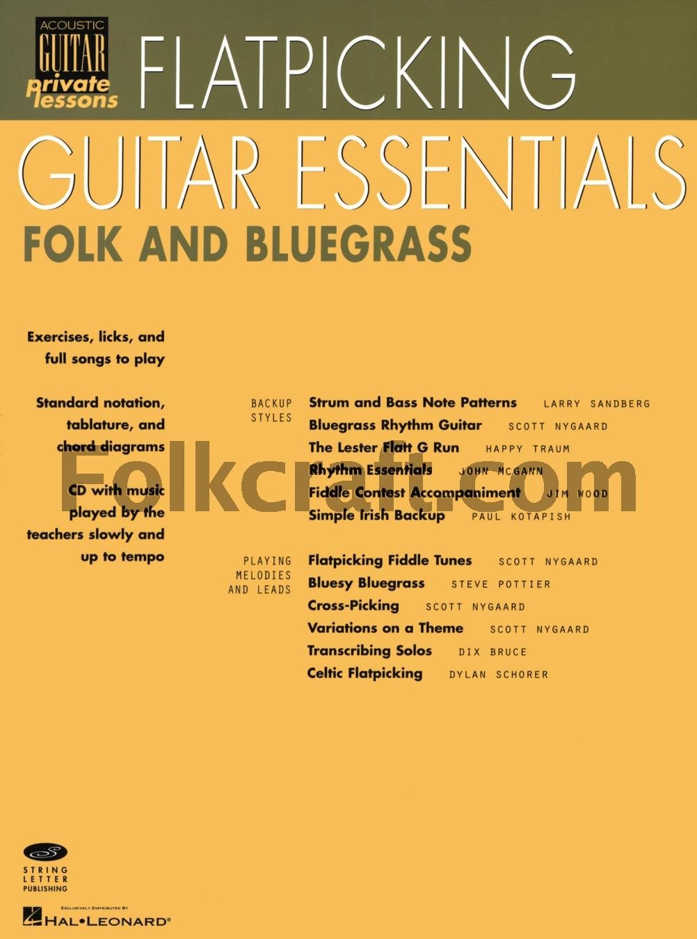 Flatpicking Guitar Essentials: Folk And Bluegrass