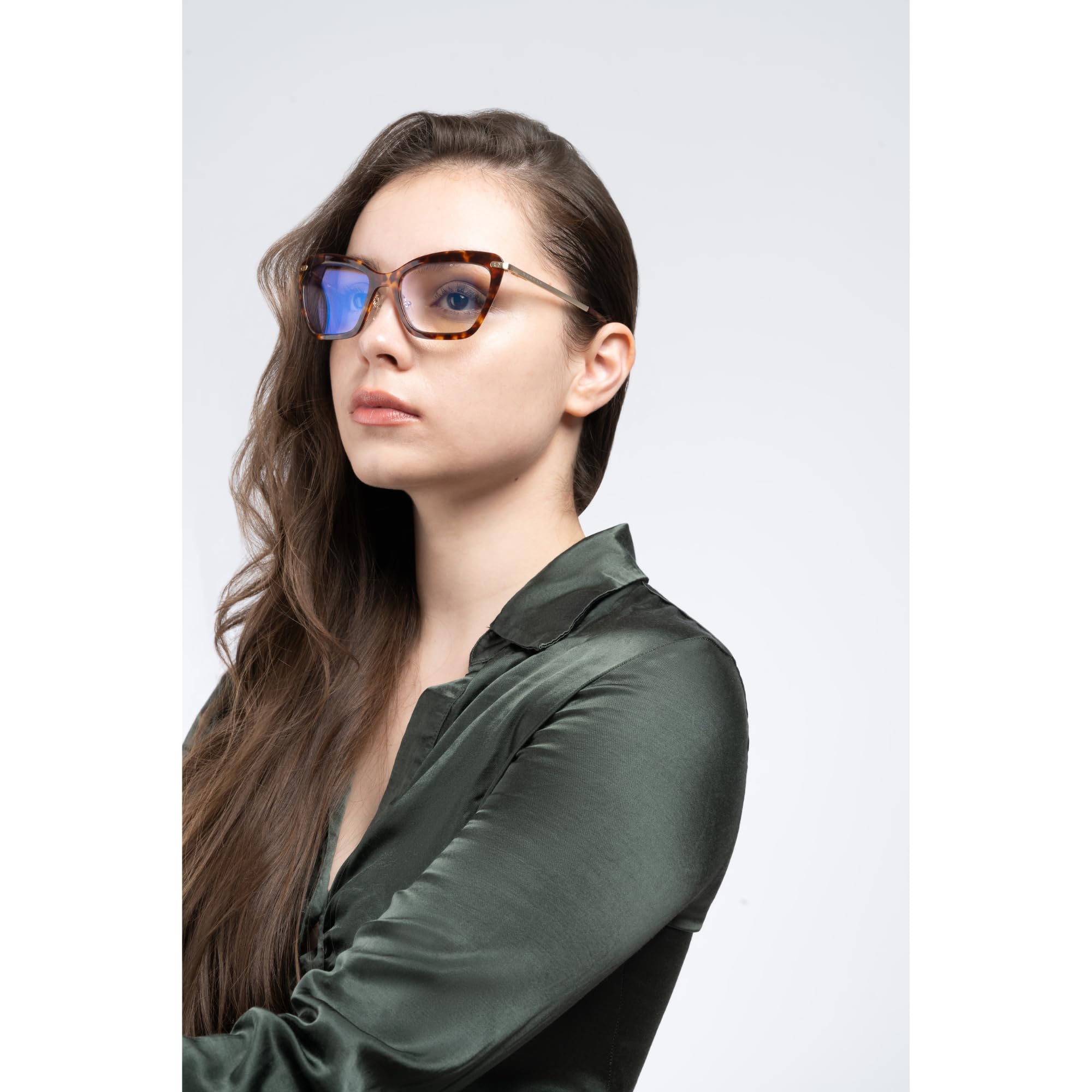 Gunnar Blaulichtfilter-Brille - Anna - Tortoiseshell - Amber