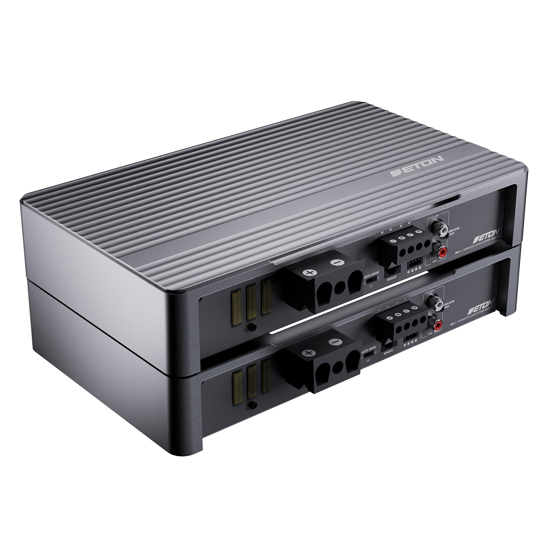 ETON MA 1 – kompakter 1 Kanal Verstärker, leistungsstarke Mini Subwoofer Endstufe für Autos und Reisemobile, Class D Monoblock mit 1 x 690 W