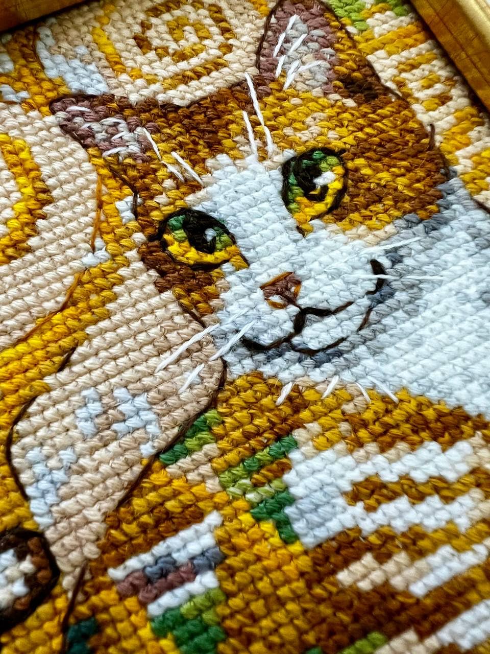 Amazon | RIOLIS - Golden Cat 2319、キャットクロスステッチキット 6