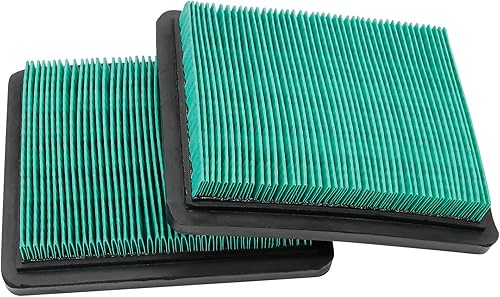 Brlyeeanze Paquete de 2 filtros de aire 17211-ZL8-023 compatibles con Honda GCV160 GC160 GCV190 GC190 GX100 GCV190A Motor Husqvarna Craftsman Push