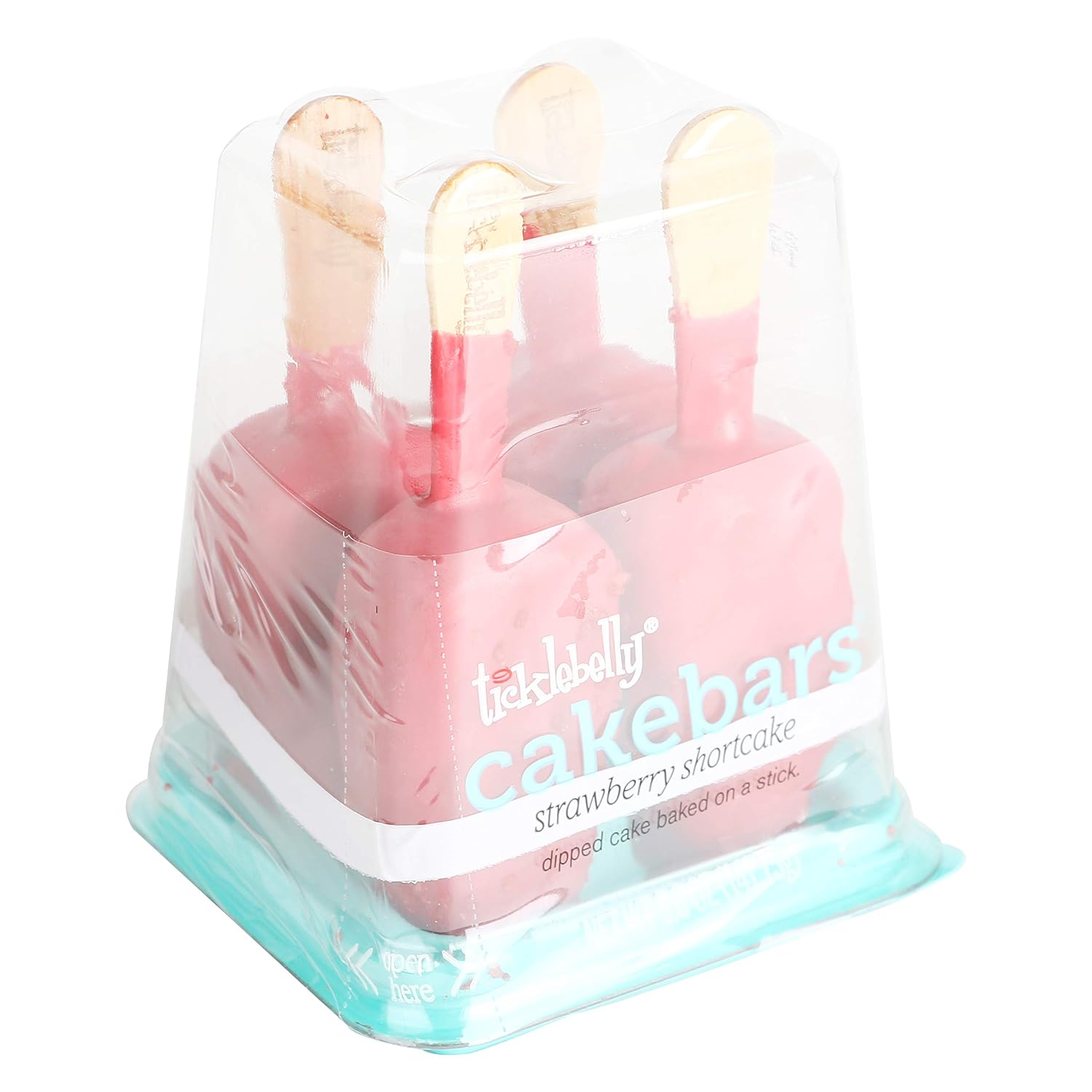 Ticklebelly Desserts Strawberry Shortcake Cakebars, 5 Oz