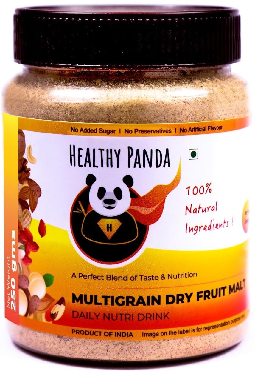 Sugar free - (1KG) Organic Sprouted Multigrain Dry fruit Nutrition drink mix-Health Mix - Organic Sattu Mavu - Sprouted Cereal Mix - Multi cereal Health Mix (500G X 2) - 100% Fresh & natural-picture-26