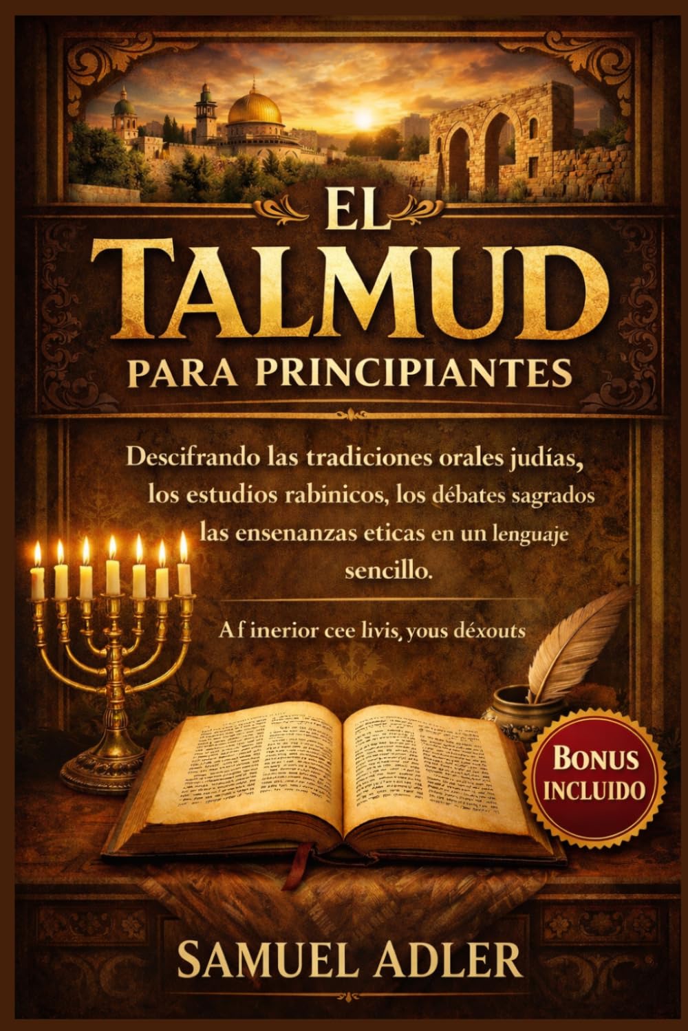 El Talmud para principiantes: Descifrando las tradiciones orales judías, los estudios rabínicos, los debates sagrados y las enseñanzas éticas en un lenguaje sencillo