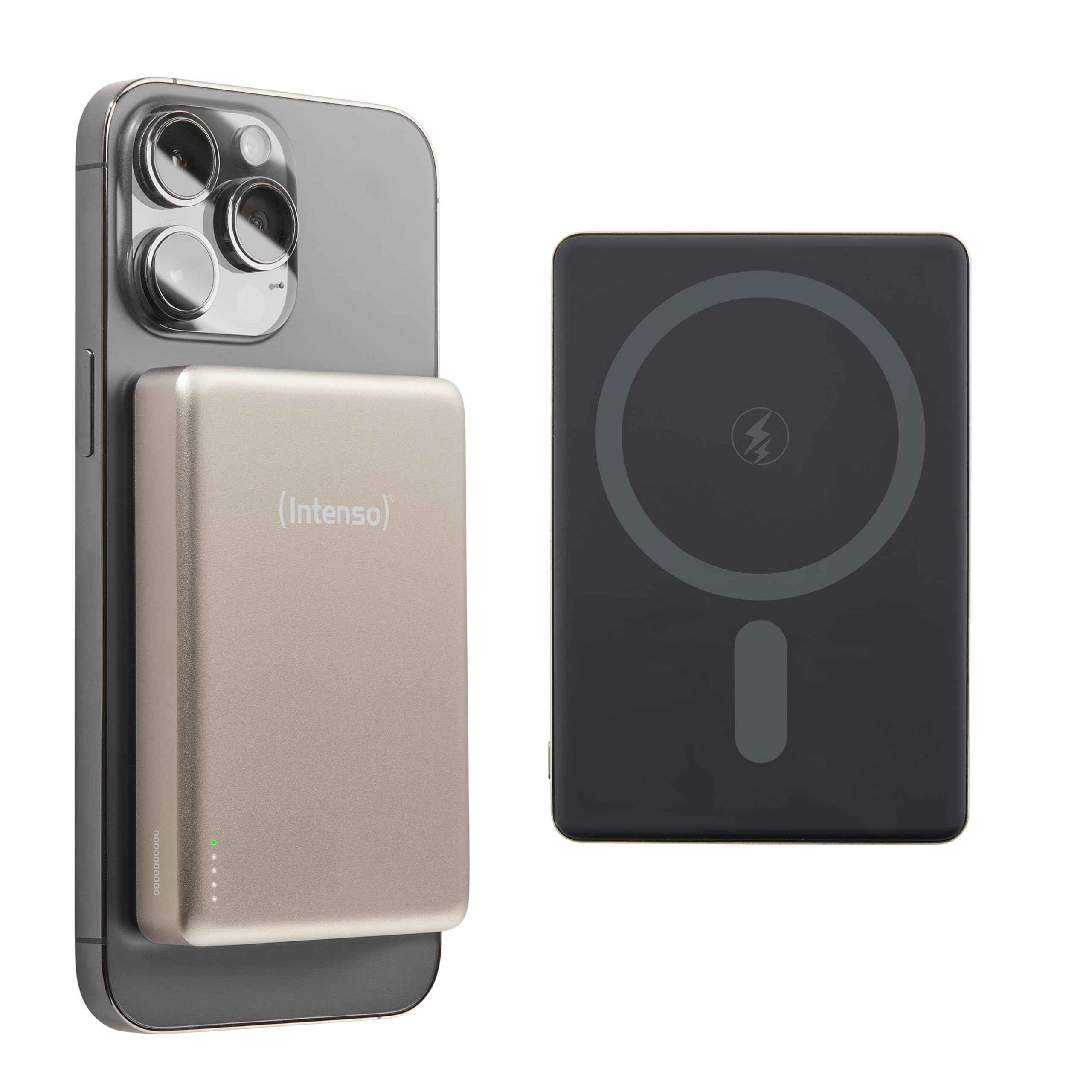 Intenso MW10000 Magnetische Powerbank – MagSafe-kompatibel (10000 mAh)