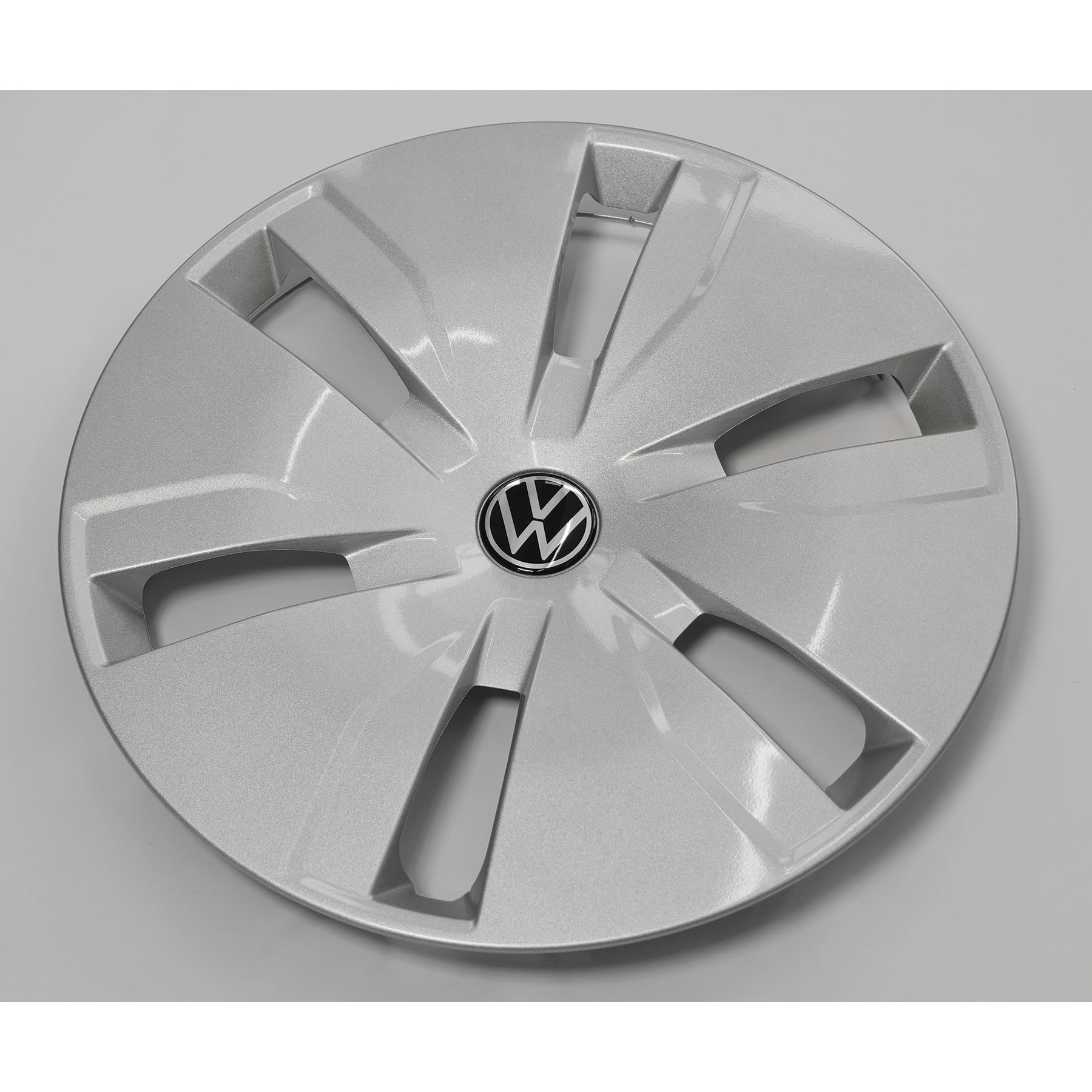 Volkswagen Kołpaki Oryginalne, Plastikowe, Srebrne, 16 Cali, Do Felg Stalowych, Model T7 New Transporter, Nr Części 7TG071456, Zestaw 4 Szt