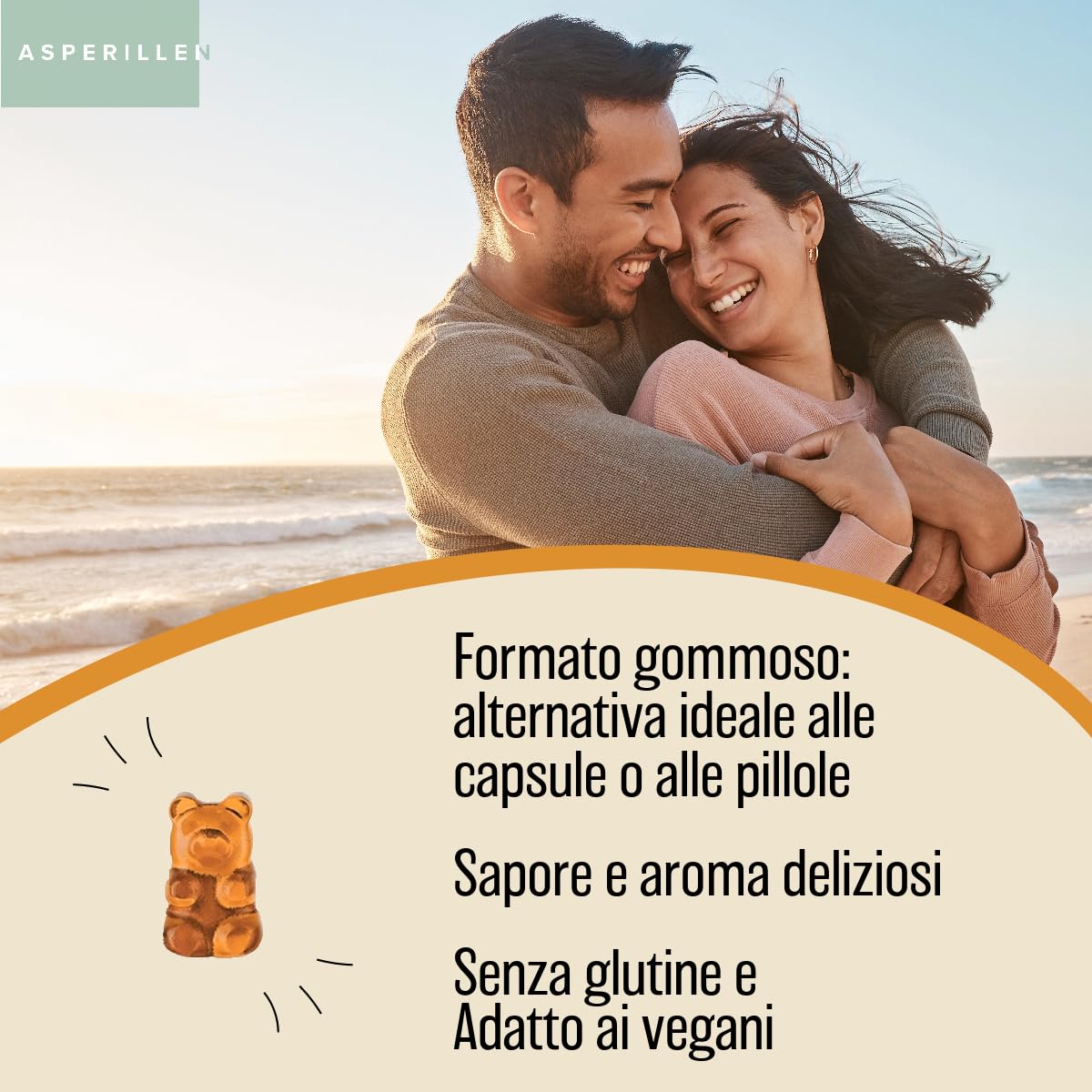 Gommose di Curcuma con Zenzero e Pepe Nero - Alto Dosaggio con 80% Curcumina e 95% Piperina - Antinfiammatorio e Antiossidante Naturale - Turmeric Gummies - 60 Unità al Gusto di Arancia
