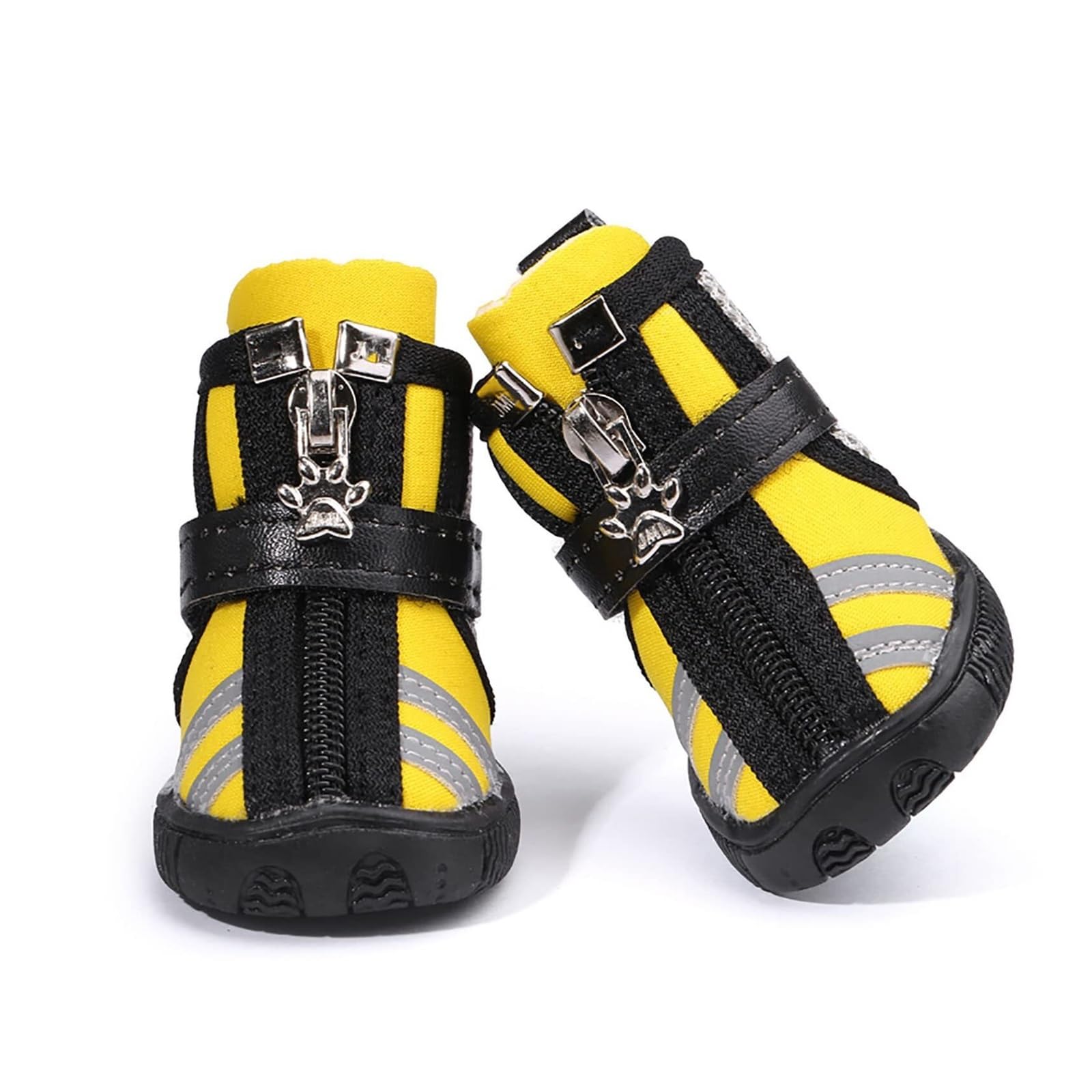 Bottes antidérapantes pour chiens de petite taille idéales pour les promenades sous la pluie