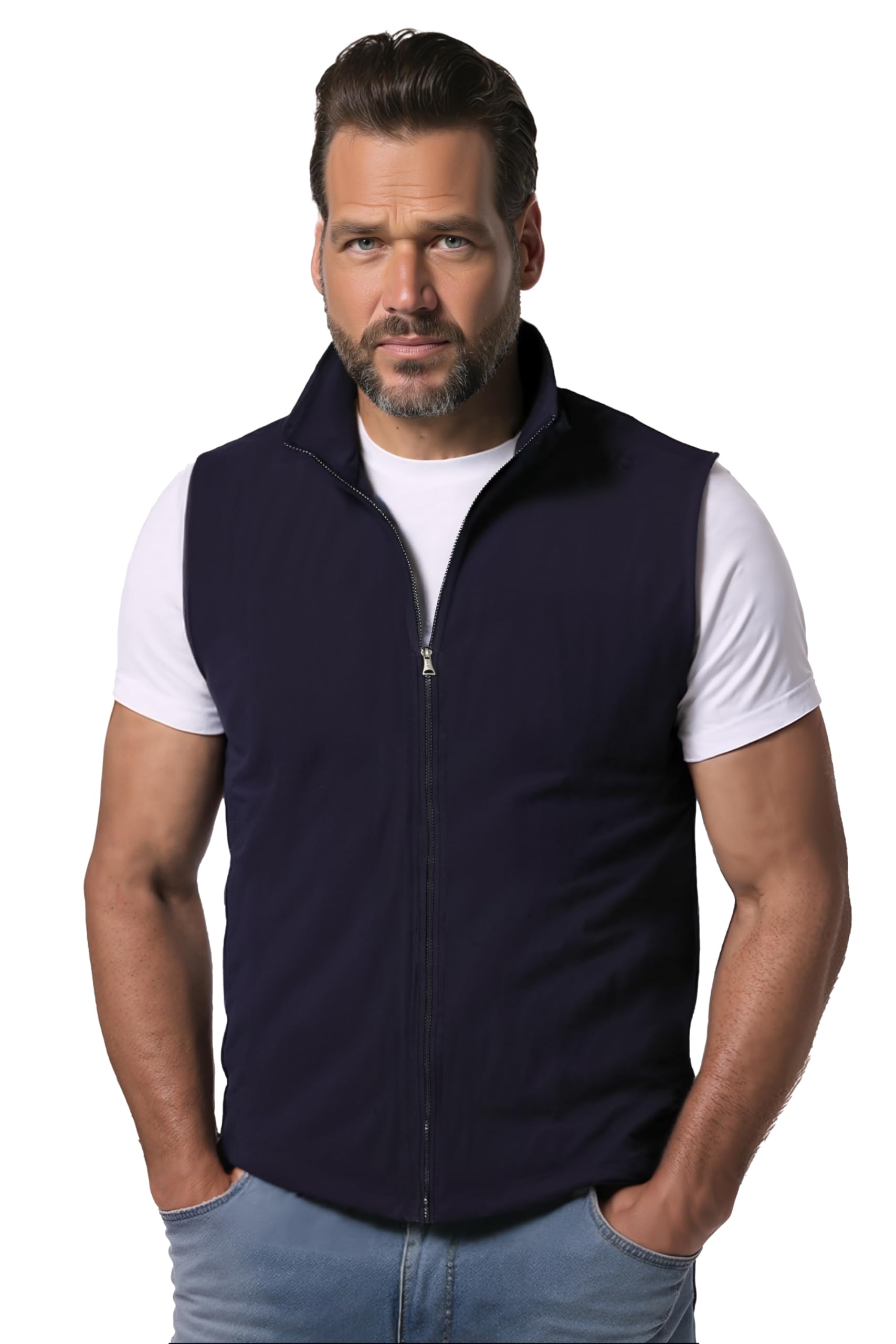 JP 1880 Hombre Chaleco acolchado