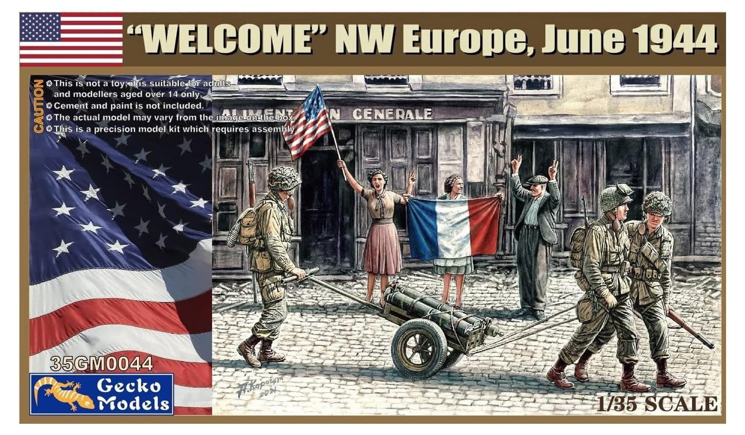 Gecko Models 35gm0044 figurine Welcome Nw Europe June 1944 1:35