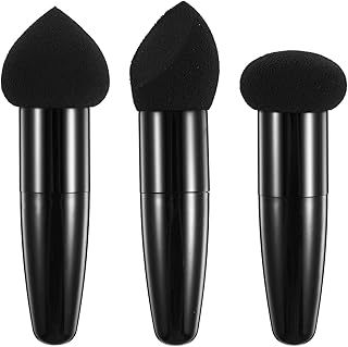 3Pcs Portable Beauty Brush with Heart Shaped ...
