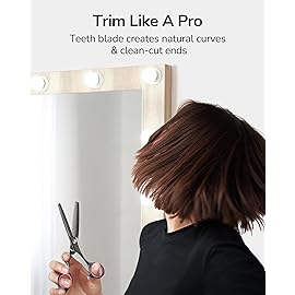 ULG Hair Thinning Scissors Professional Barbers Texturizing Teeth Shears for Hairdressing, Salon and Home Use Thinning Shears for Hair Cutting, Made of Japanese Stainless Steel, 6.5 inch