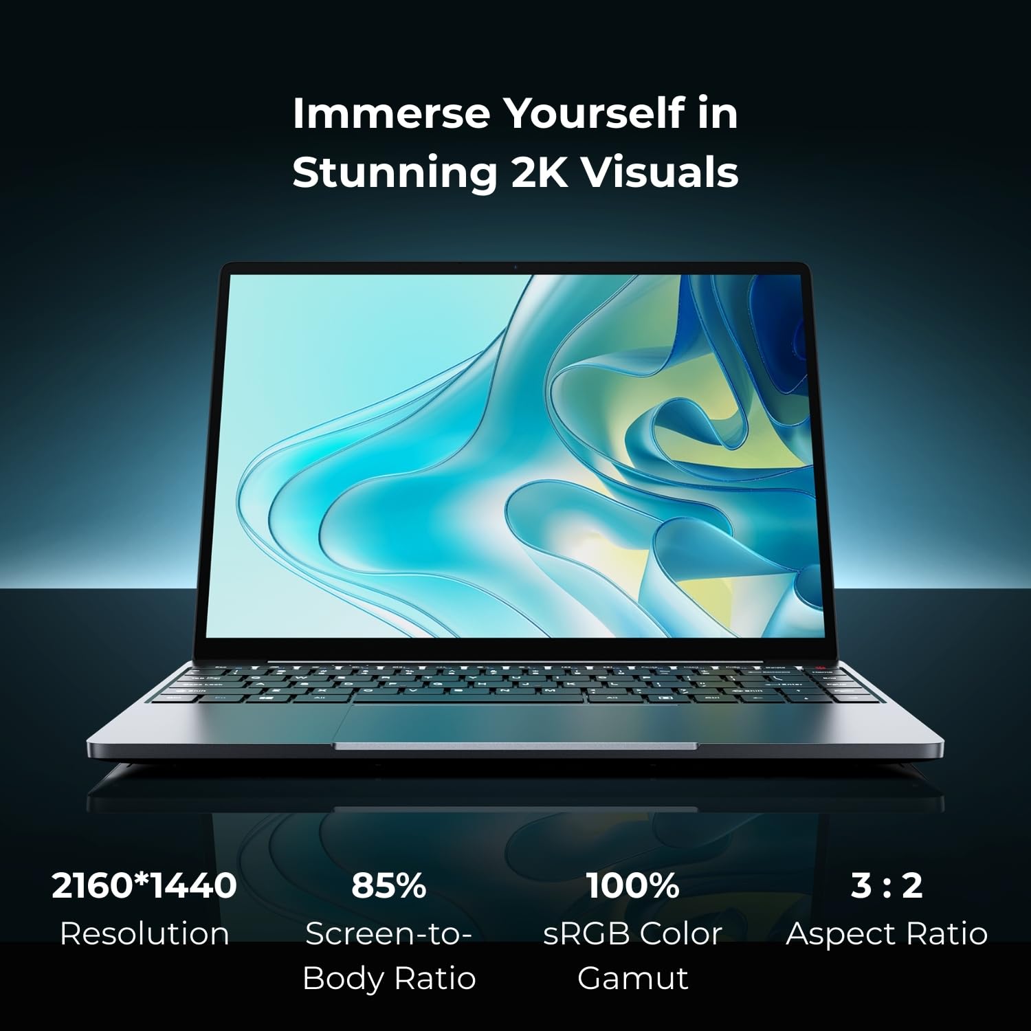 CHUWI CoreBook X AMD Ryzen™ 5 7430U Laptop, 16GB DDR4 512GB SSD