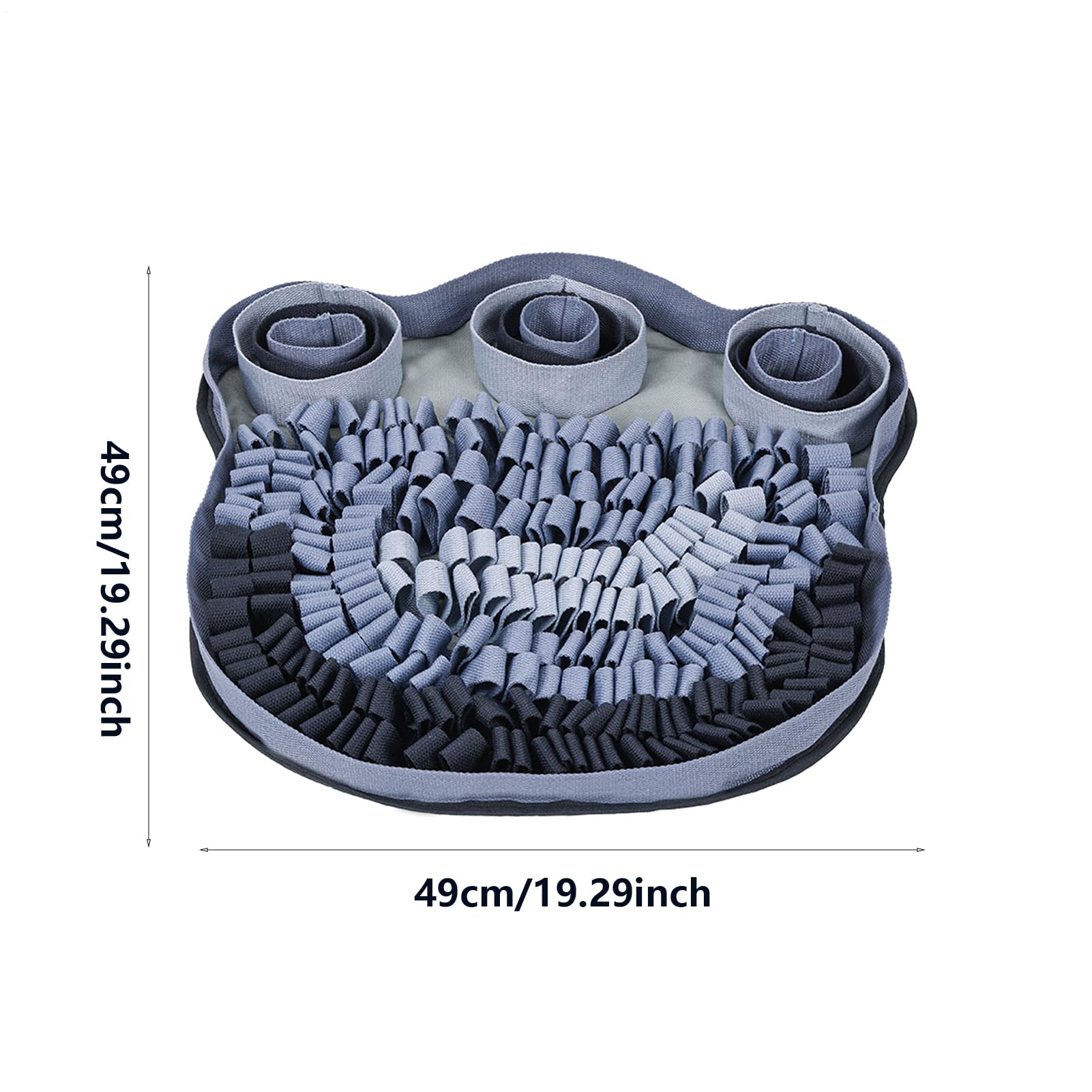 Schnüffelteppich für Hunde 49 x 49 cm Spielzeuge zur mentalen Stimulation
