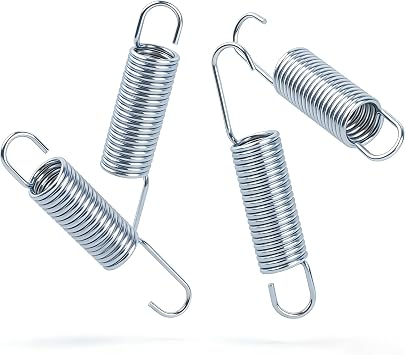 3-5/8-Inch Replacement Recliner Mechanism Furniture Tension Spring Long Neck Style for Southern Motion, Catna-pper and Lazy Boy Recliners, 4-Pack