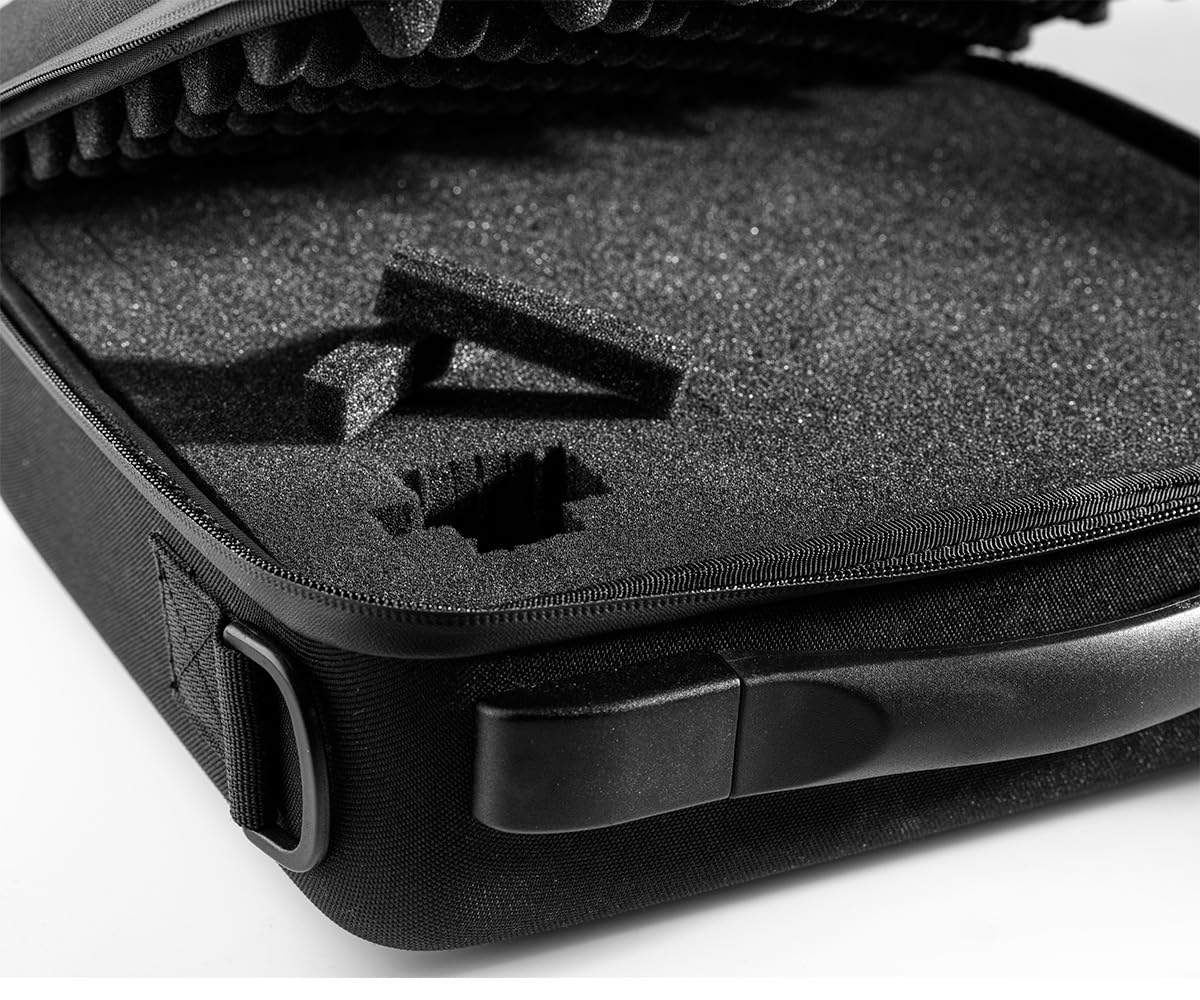 Funda 300 de EVA termoformada duradera, protectora, con espuma para almacenamiento de equipos sensibles, a prueba de golpes, diseño ligero con inserto de espuma personalizable, ideal para electrónica,