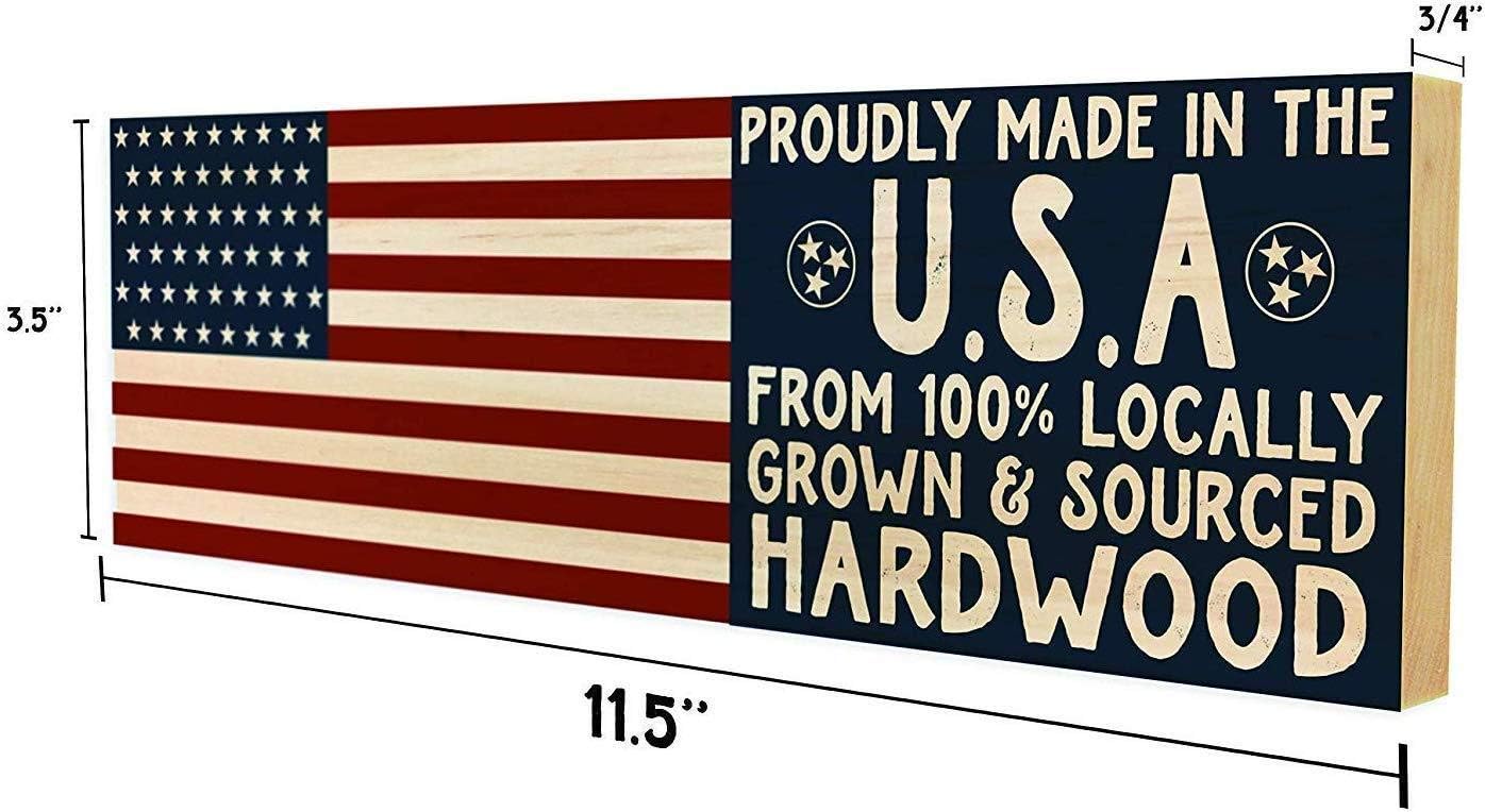 Once a Marine Always a Marine Wood Sign. USMC Gifts for Men or Women. Semper Fi Armed Forces Official United States American Military Veteran Retire Decorative, 3.5"x 12", Maple. Made in USA