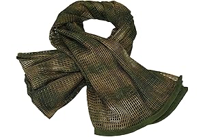 Agilite Tactical Neck Scarves: Woodland Camo Protection for Outdoor Adventurers
