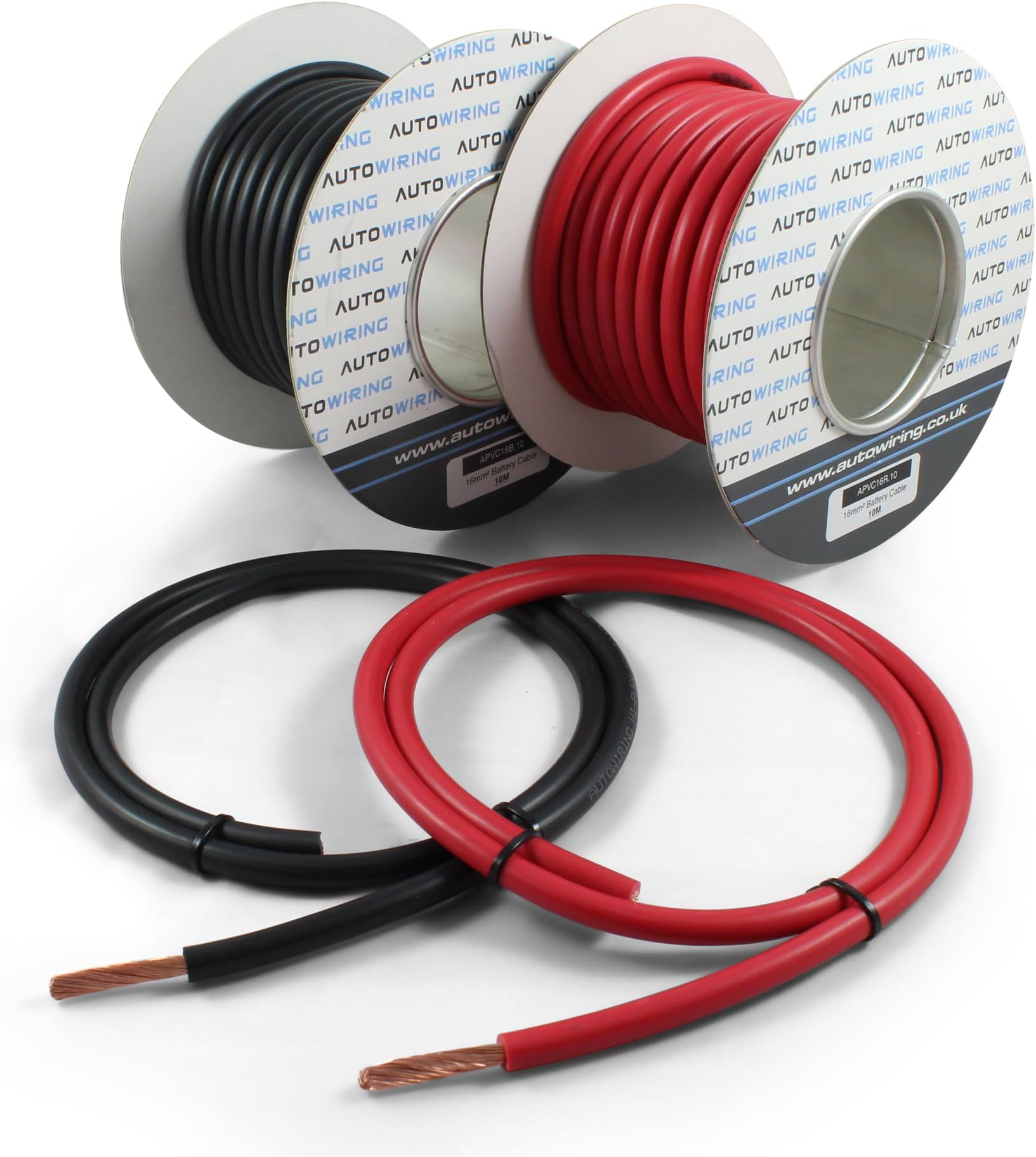 Automotive Hi-Flex 110 Amp 16mm² Battery/Starter/Inverter/Welding PVC Cable Wire (Red, 10 Metre)