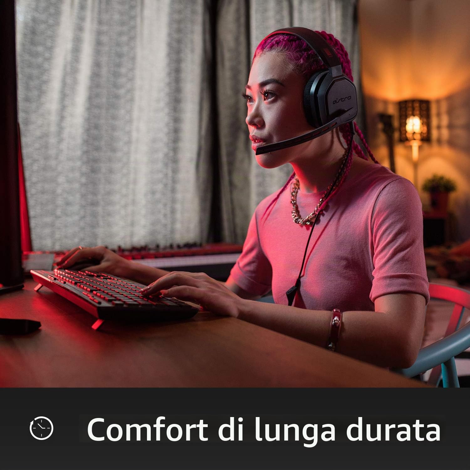 ASTRO Gaming A10 Cuffie Gaming Cablate e MixAmp M60 su Controller | ASTRO Audio, Dolby ATMOS, Controllo Bilanciamento Gioco/Voce, per Xbox Series X|S, Xbox One - Grigio / Verde