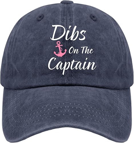 Miniatura 1 de Gorra de béisbol de Capitán para papá, gorras de béisbol vintage para hombre