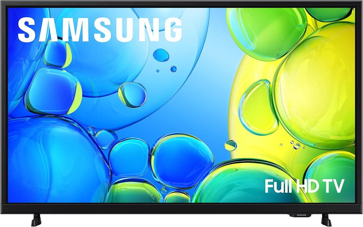 SAMSUNG 32-Inch Class Full HD F6000 Smart TV (2025 Model) HDR, Object Tracking Sound Lite, Knox Security, One UI Tizen, Smart TV