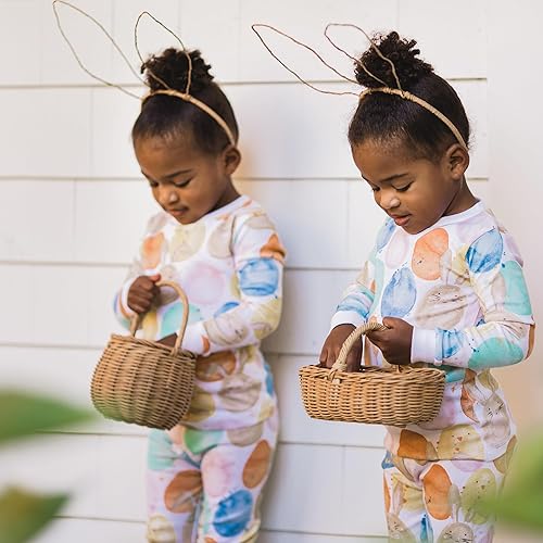 Miniatura 132 de Burt's Bees Baby Pijama para niña, 2 piezas, camiseta de manga larga y pantalones de algodón orgánico