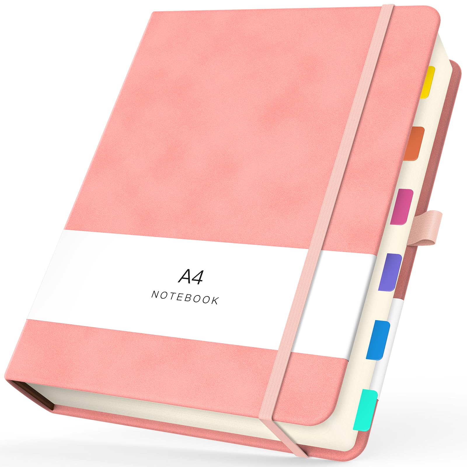 Yarotm Libreta A4 - Cuaderno A4 Rayado - A4 Notebook Tapa Dura Con 360 Páginas 100gsm Papel para Notas, Planificación, Estudio, Viajes, Diario