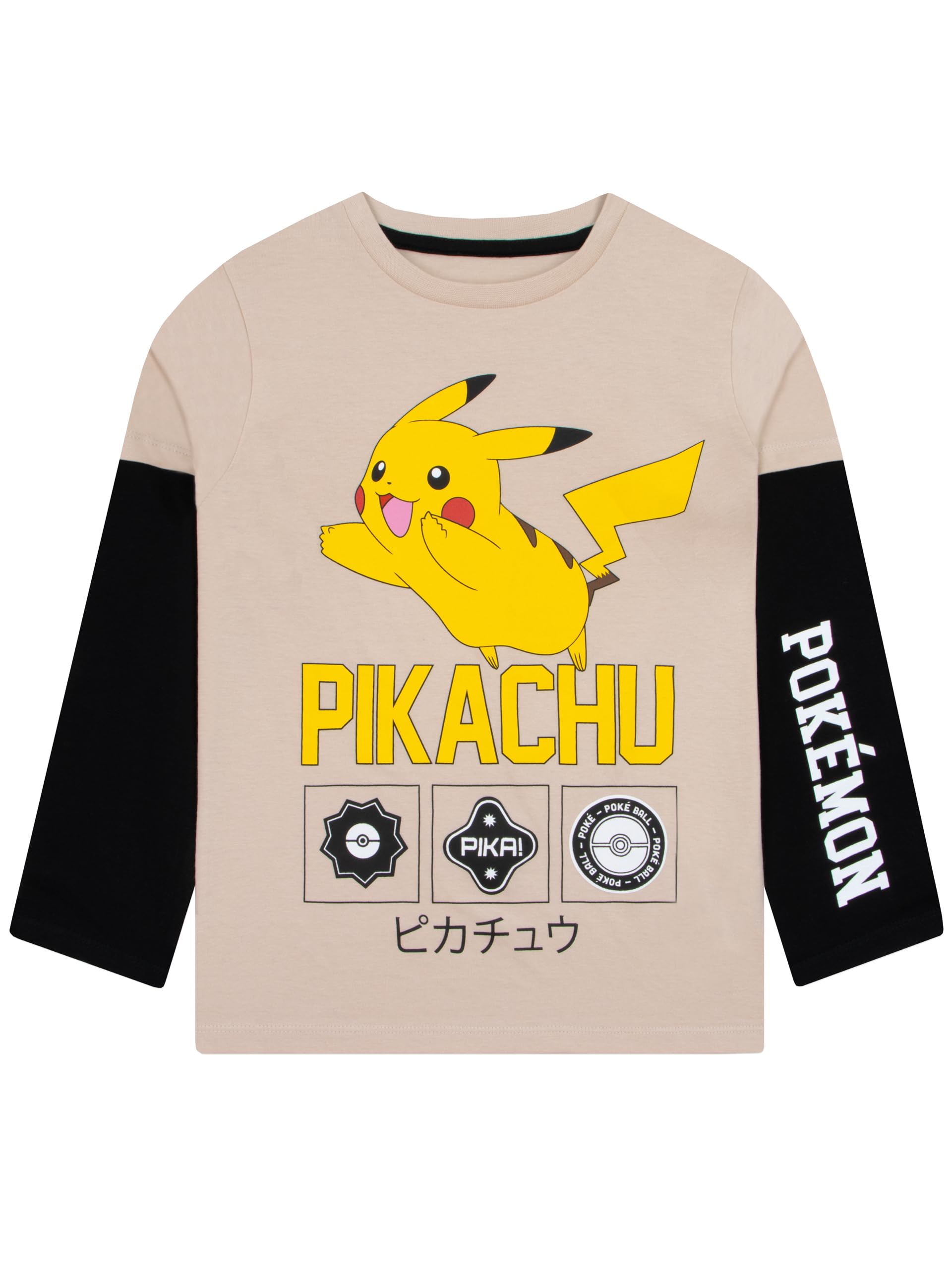 Pokemon - Boys T-Shirt - Pikachu - Size 8-9 Years - Cotton