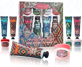 Hand Cream and Lip Balm Set, Hand Lotion and ...