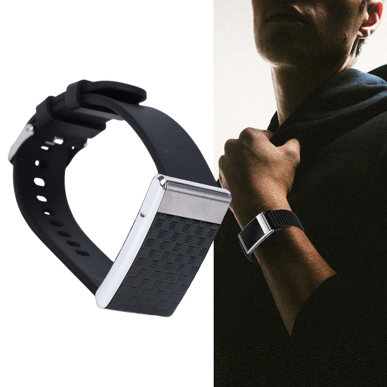 Cuifati Pulsera Inteligente, Monitor de Actividad Física Bluetooth 5.3 con Resistencia Al Agua IPX8, Múltiples Modos Deportivos, Seguimiento del Sueño, Contador de Pasos, para Hombres y