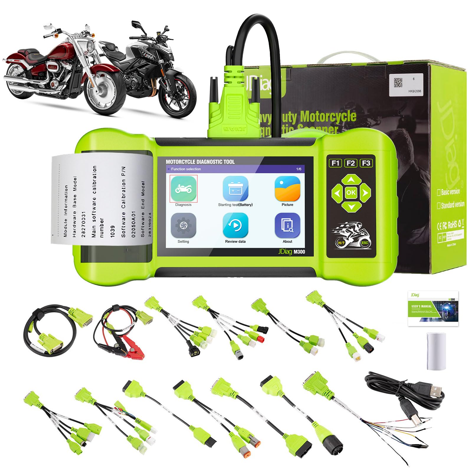 TopDiag M300 Battery Tester