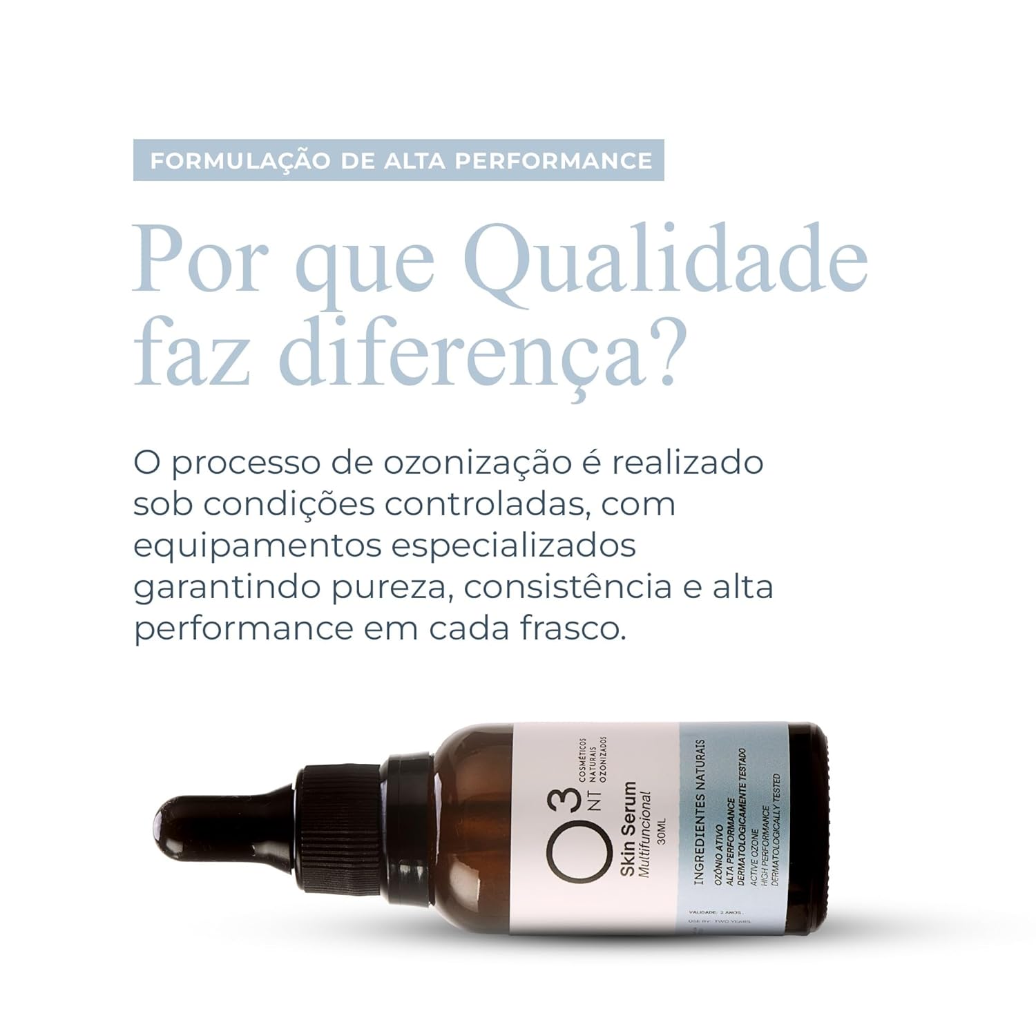 Skin Oil - Multifunctional Skin Care - Revitalization, Nourishment and Hydration - Active Ozone Therapy - High-Performance Natural Treatment - All Skin Types - 1.01 Fl Oz