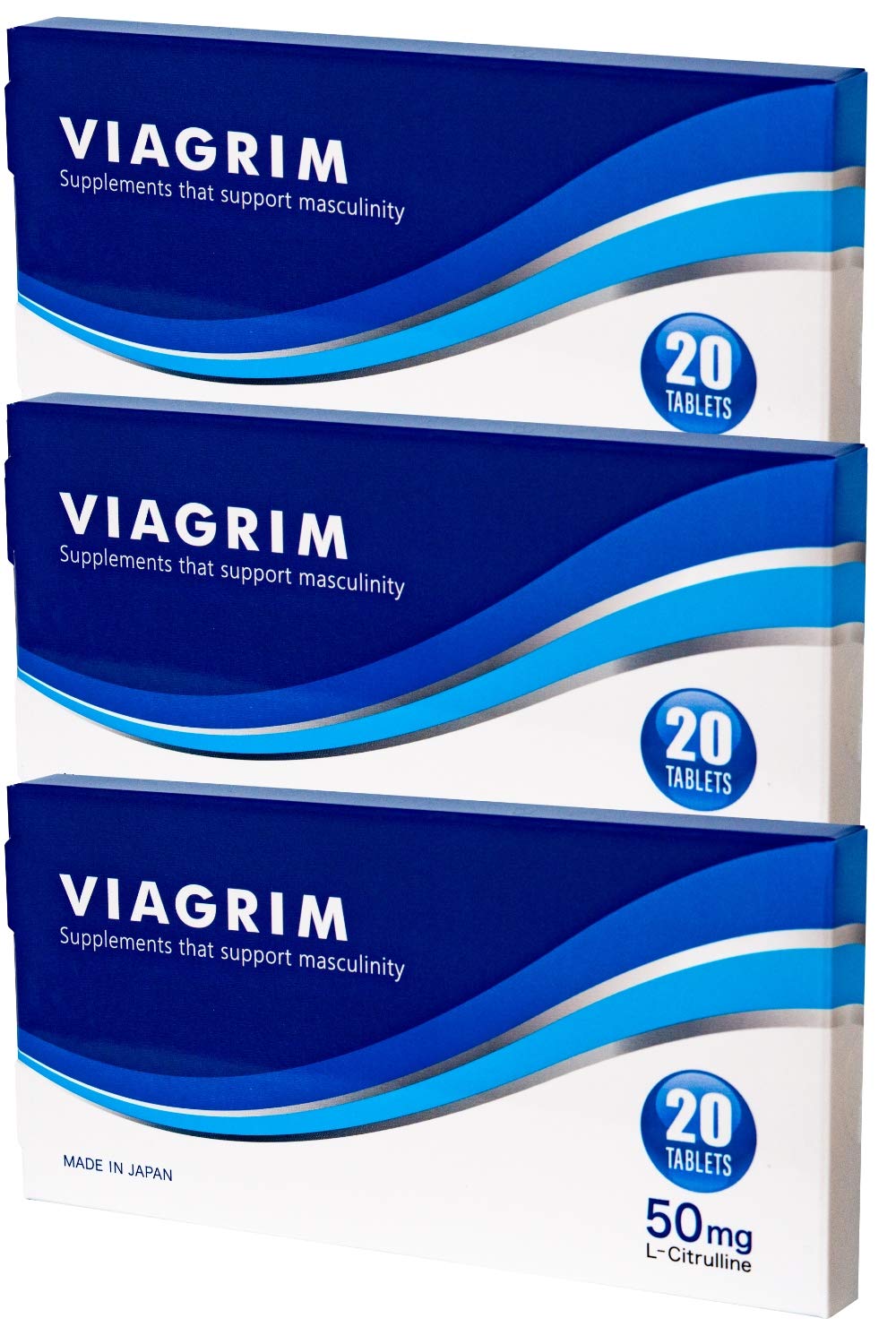 Amazon | VIAGRIM バイアグリム 男性用 国産 (3個) | VIAGRIM | L