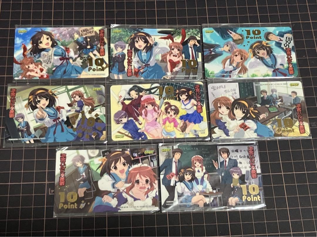 ゲーマーズ　涼宮ハルヒの憂鬱　プレミアムポイントカード　8種　長門　みくる　小泉 Amazon.co.jp: ゲーマーズ 涼宮ハルヒの憂鬱 プレミアムポイント