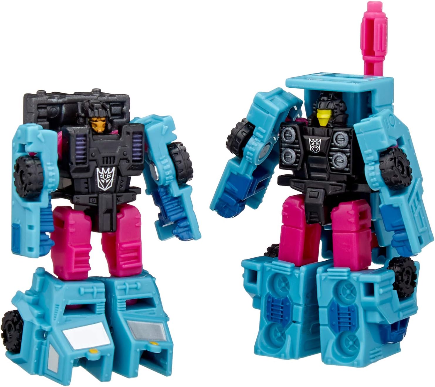 Toys Generations War for Cybertron: Earthrise Micromaster WFC-E40 Decepticon Battle Squad 2-Pack - Kids Ages 8 and Up, 1.5-inch