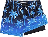 Vista 227 de maamgic Traje de baño para niños con forro de compresión elástico para niño Yema de Huevo Coco