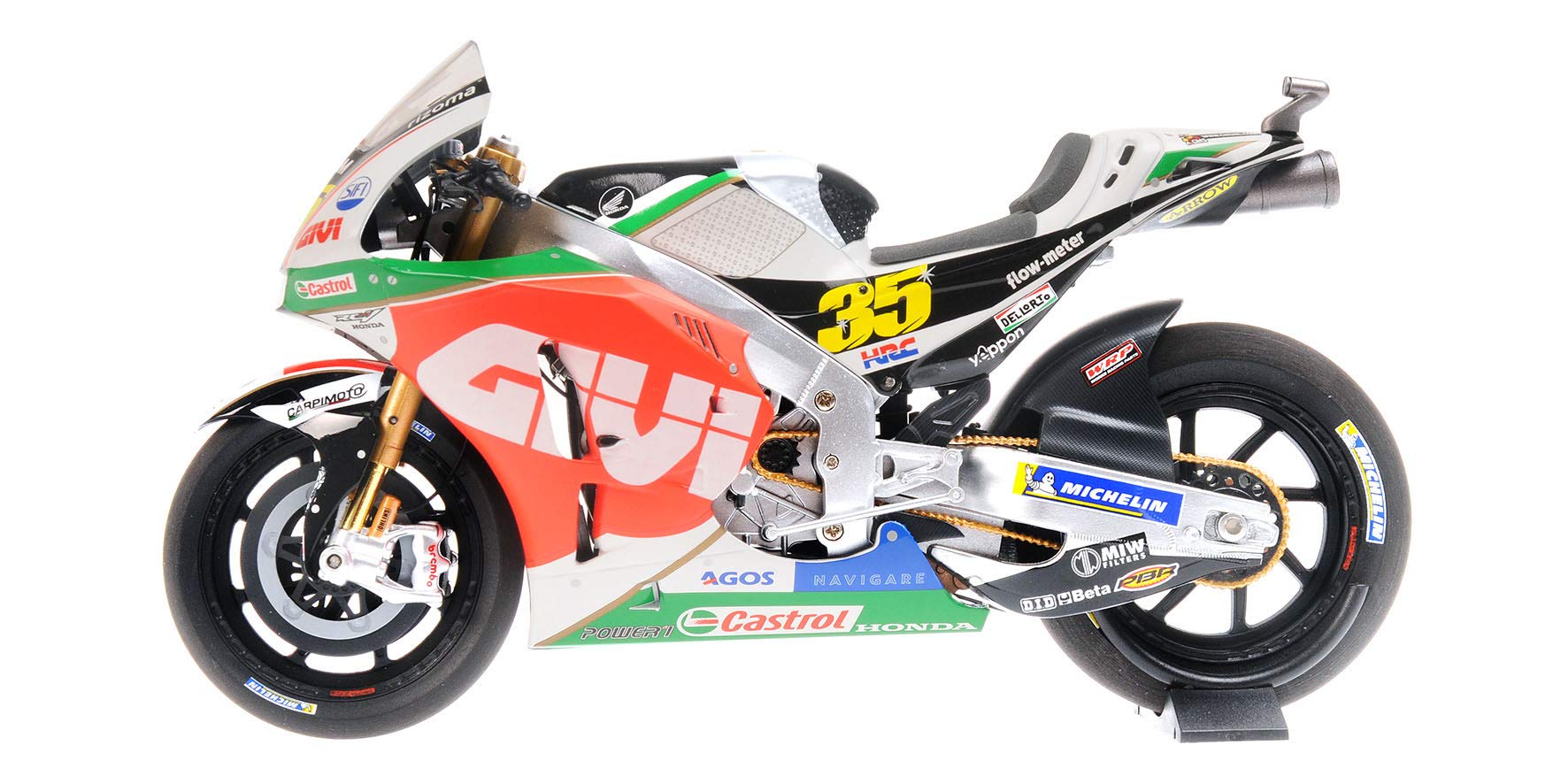 1/18 ホンダ RC213V #35 モトGP 2016 C.クラッチロー Amazon.co.jp: ☆ ミニチャンプス 1/18 ホンダ RC213V 2016 モト