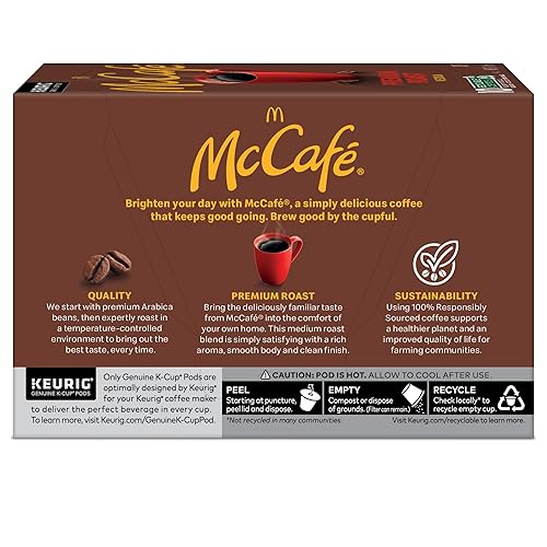 Miniatura 149 de McCafe Café de almendras y caramelo, cápsulas Keurig de una sola porción K-Cup de 72