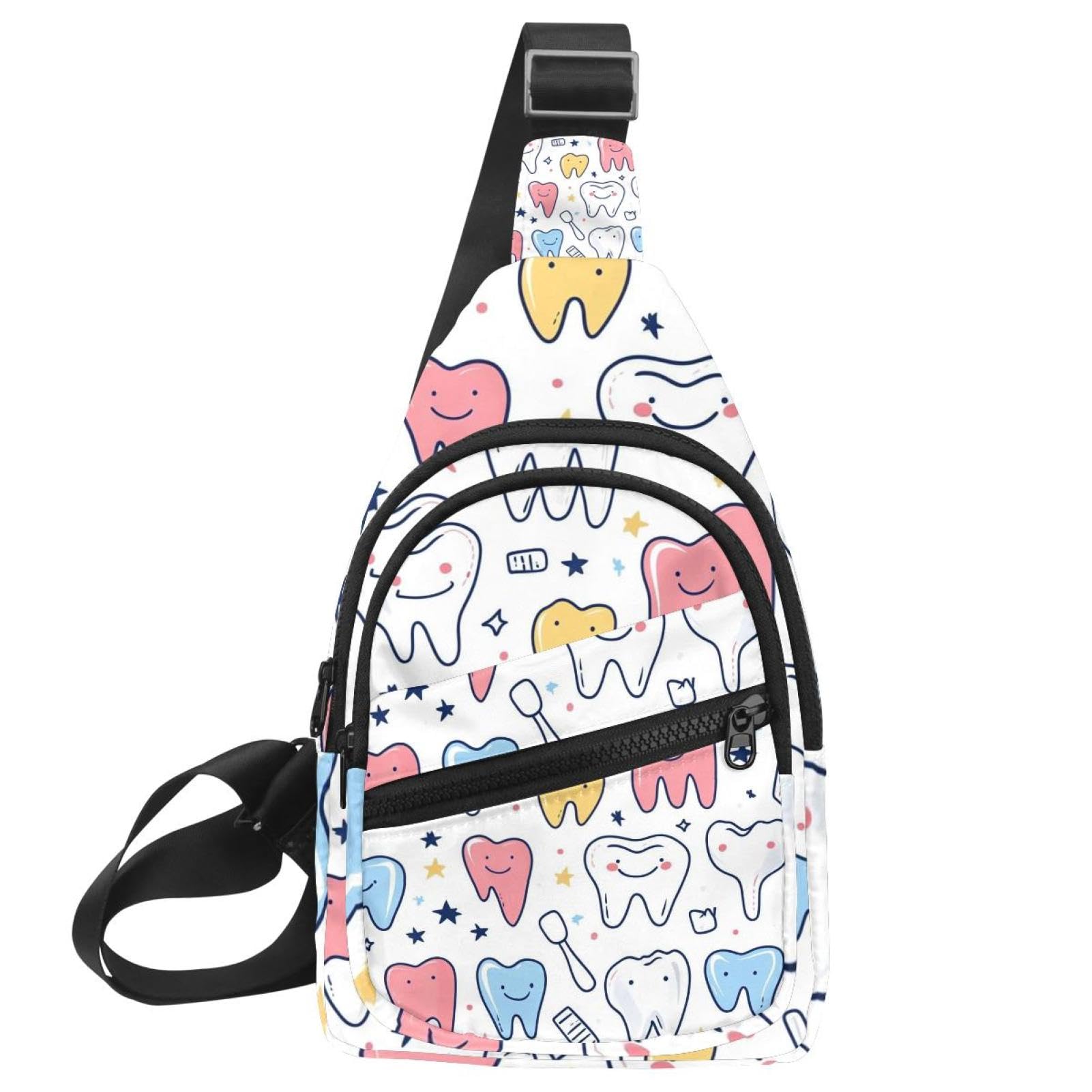 Mochila de día compacta para evitar dolores de espalda con diseño divertido 7