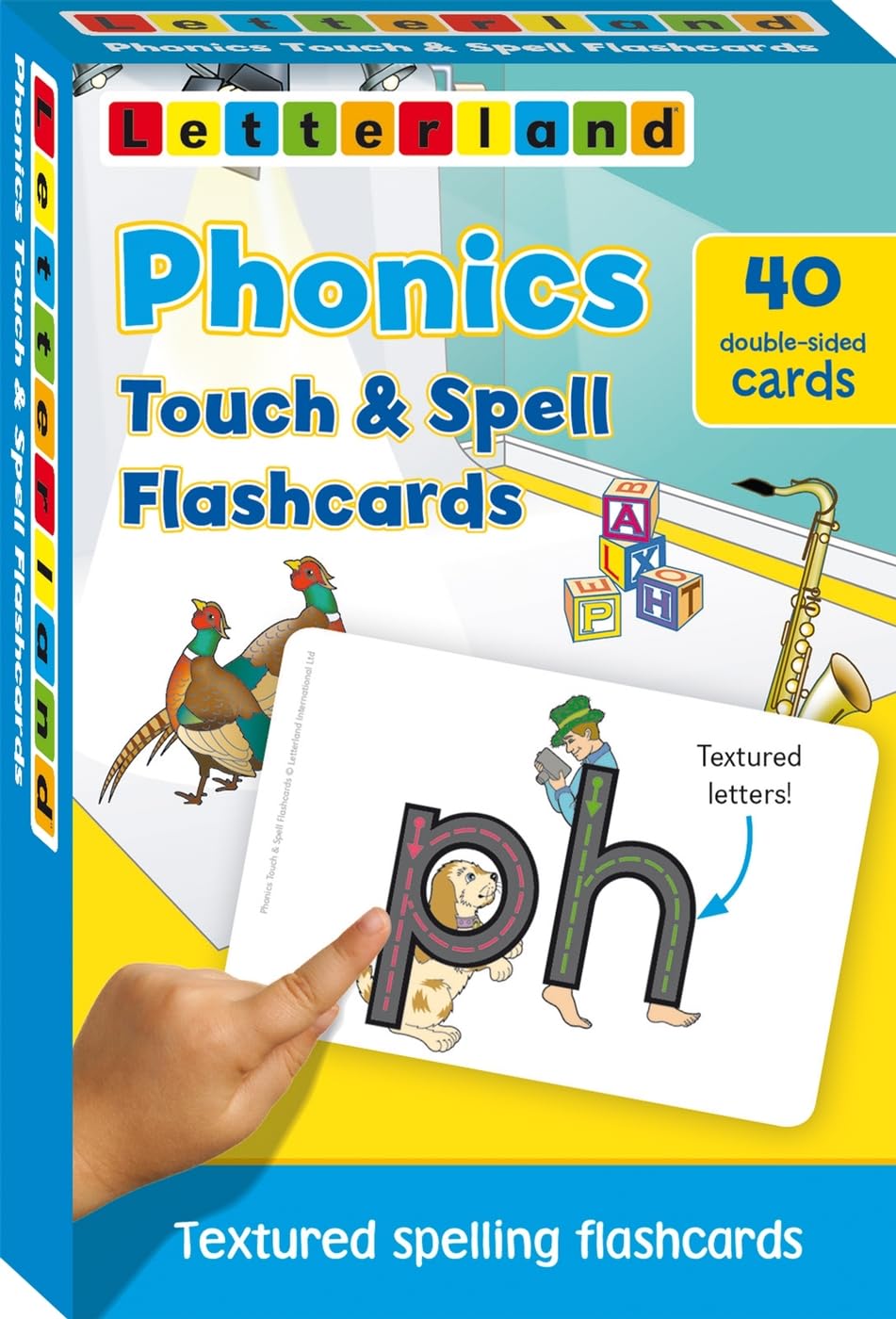 Letterland International Ltd. Phonics touch & spell flashcards: Graad R