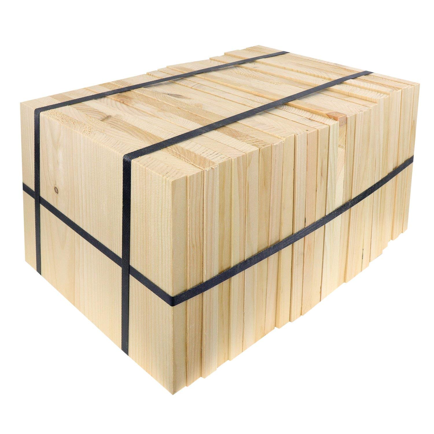 AAMA Martial Arts Taekwondo Karate Pine Wood Breaking Board Bundle - Assorted Size & Thickness