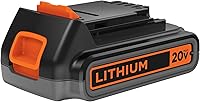 Vista 1 de Batería externa de litio LBXR2020-OPE de Black + Decker, 2 Ah, 20 V