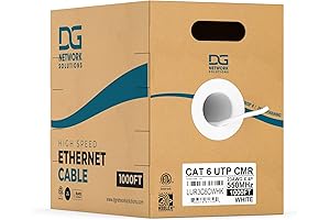 DG Cat6 Riser CMR Ethernet Cable 1000ft Bulk
