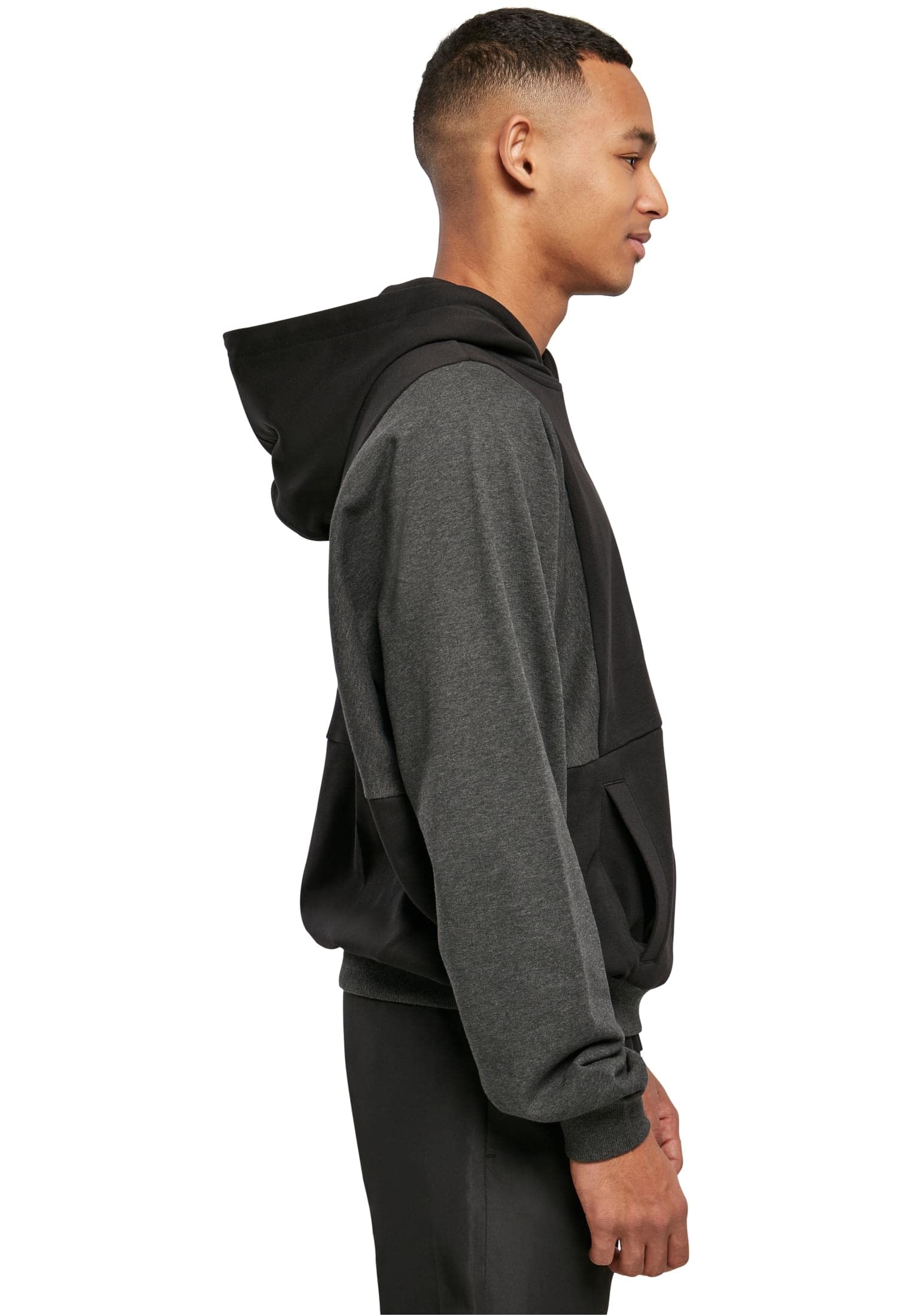 Urban Classics Men's Tb5502-cut on Sleeve Hoody Sweatshirt