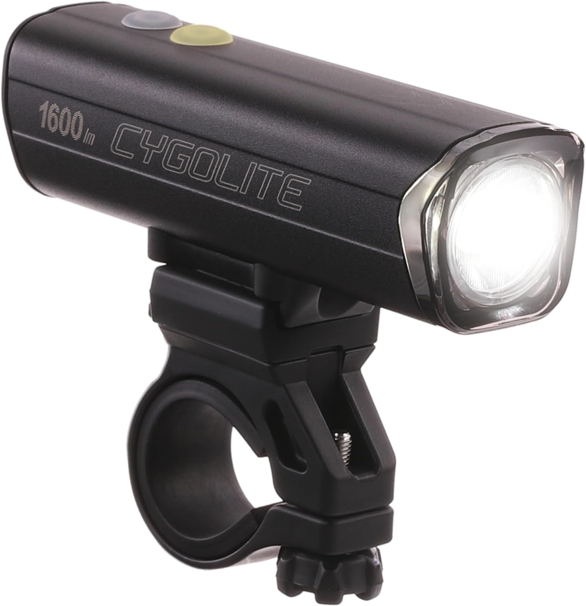 Cygolite Velocity 1600, 1200, 1000, 800 Lumen USB-C Bike Lights โ Anodized Aluminum Alloy โ 9 Light Modes โ Fine Tunable Brightness - Compact, IP67 Waterproof โ Hard Mount โ Road & Mountain