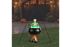 Halloween 22-Cauldron for Spine-Chilling Ambiance