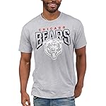 Junk Food Clothing x NFL - Chicago Bears - Bold Logo - Unisex Adult Short Sleeve Fan T-Shirt for Men and Women - Size X-Large