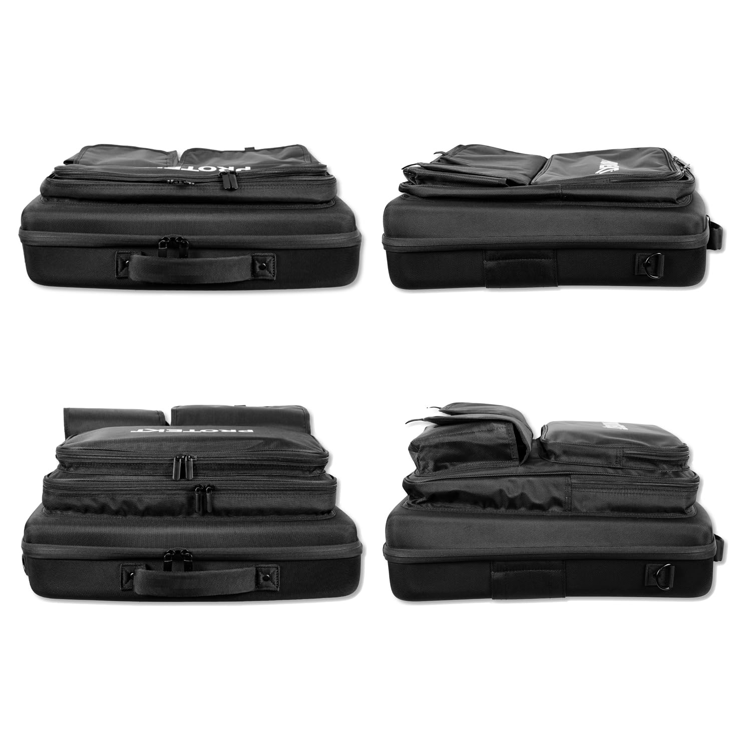 Protekt DJM-A9 Bolsa EVA de BA9BP DJ Mochila para Pioneer Mixer - Con 4 bolsillos frontales para laptop, auriculares, cables y accesorios esenciales, Black, 525 x 510 x 165 mm, Bolsa para mezclador de