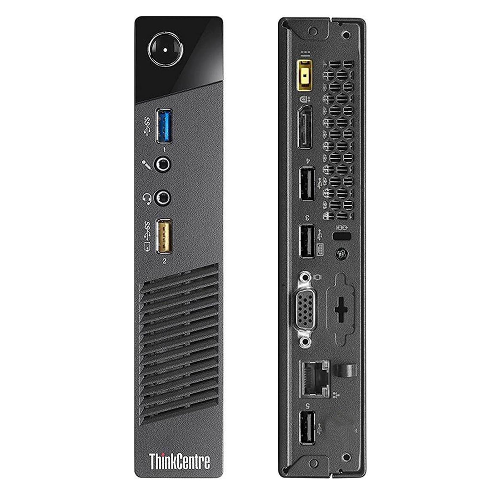 Lenovo Mini PC Desktop ThinkCentre M73 Tiny, Procesador Core i7-4765T, Memoria RAM 16GB, Disco SSD 240GB, Windows 11 Pro (Reacondicionado)**